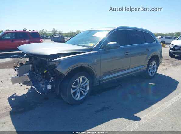 WA1LAAF72JD025720 2018 AUDI Q7 Gray Front left