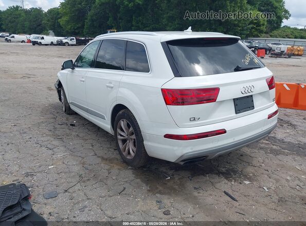 WA1LAAF72JD032960 2018 AUDI Q7 White უკანა მარცხენა