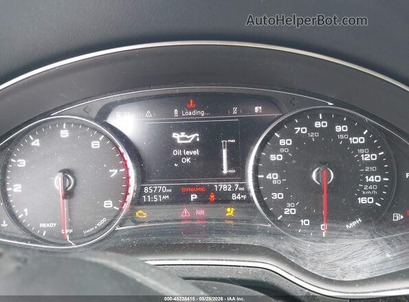 WA1LAAF72JD032960 2018 AUDI Q7 White უკანა სავარძლების ხედი