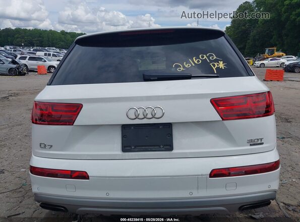 WA1LAAF72JD032960 2018 AUDI Q7 White 