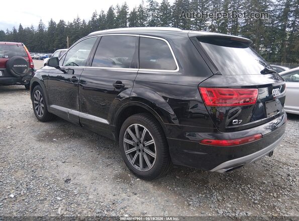 WA1LAAF73JD009333 2018 AUDI Q7 Black Rear left