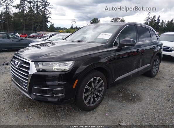 WA1LAAF73JD009333 2018 AUDI Q7 Black Front left
