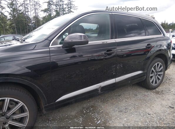 WA1LAAF73JD009333 2018 AUDI Q7 Black Front view