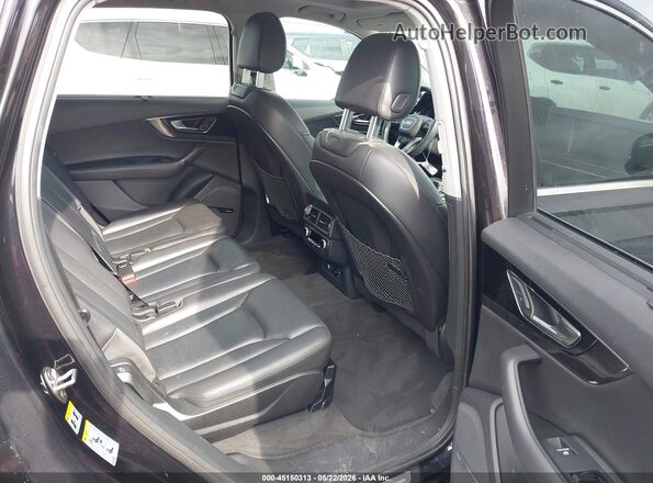 WA1LAAF73KD012735 2019 AUDI Q7 Black Vista de la etiqueta del VIN