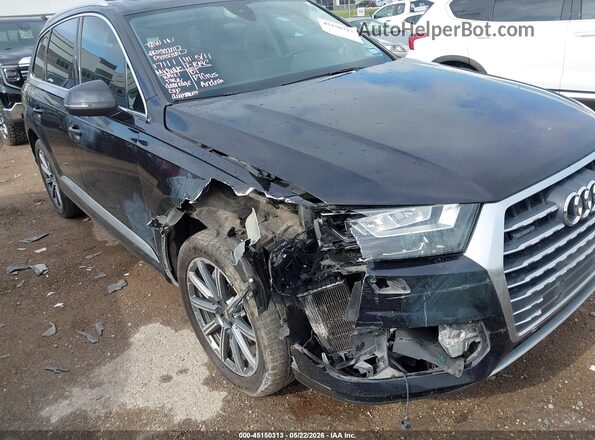 WA1LAAF73KD012735 2019 AUDI Q7 Black Vista frontal