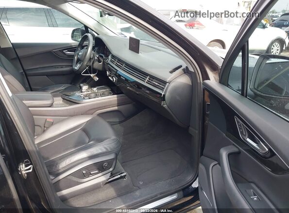 WA1LAAF73KD012735 2019 AUDI Q7 Black Vista interior delantera