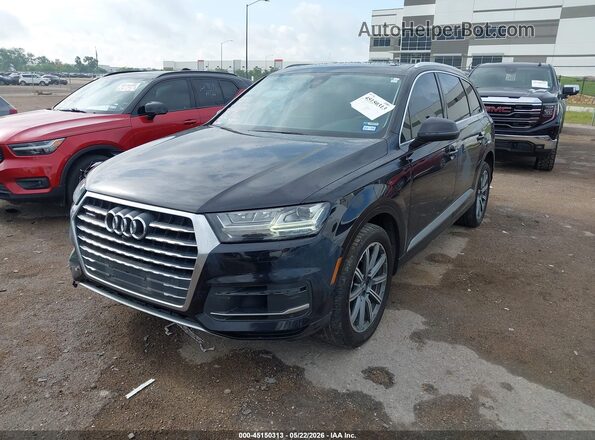 WA1LAAF73KD012735 2019 AUDI Q7 Black Vista tres cuartos delantera izquierda