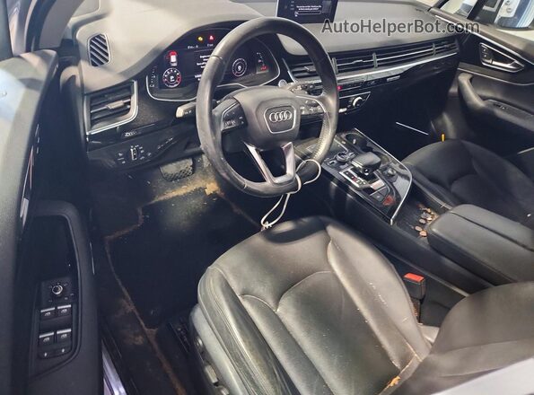 WA1LAAF74HD004975 2017 AUDI Q7 Silver 