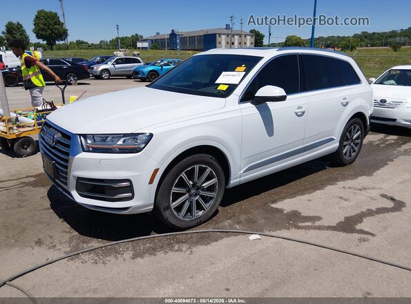 WA1LAAF74HD015006 2017 AUDI Q7 White Front left