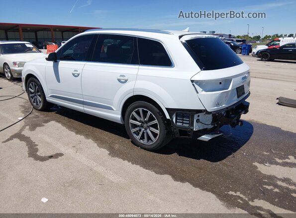 WA1LAAF74HD015006 2017 AUDI Q7 White Rear left