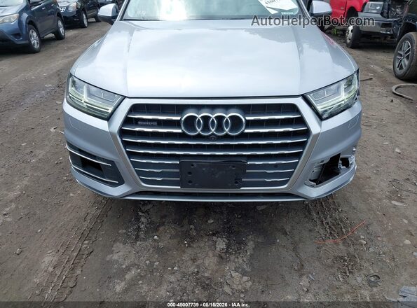 WA1LAAF74KD012579 2019 AUDI Q7 Silver Widok zestawu wskaźników