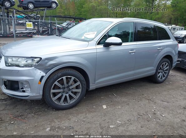 WA1LAAF74KD012579 2019 AUDI Q7 Silver Przód lewy