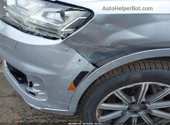 WA1LAAF74KD012579 2019 AUDI Q7 Silver Widok z przodu