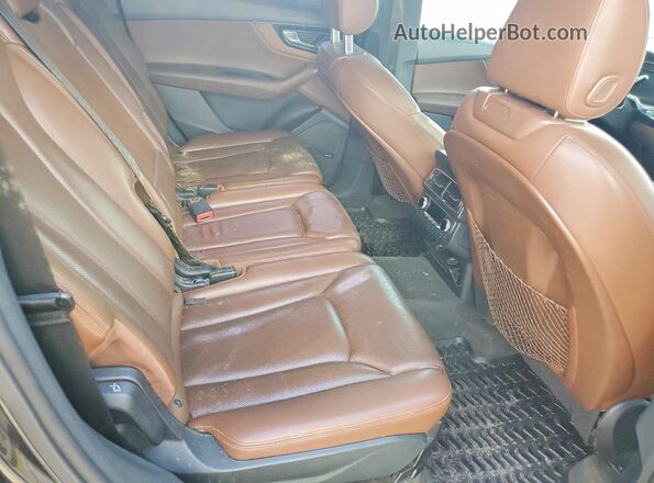 WA1LAAF75HD012275 2017 AUDI Q7 Черный Вид задних сидений