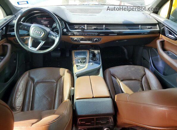 WA1LAAF75HD012275 2017 AUDI Q7 Черный Вид панели приборов