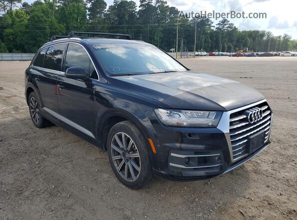 WA1LAAF75HD012275 2017 AUDI Q7 Черный Передняя правая четверть