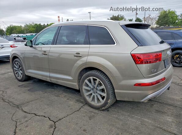 WA1LAAF75HD050833 2017 AUDI Q7 Gold Задня ліва чверть
