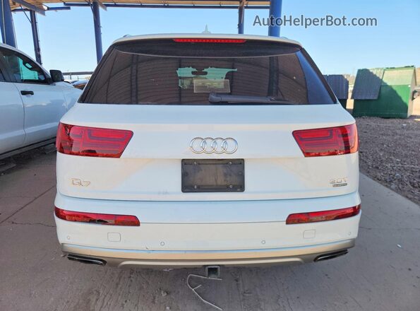 WA1LAAF75HD059404 2017 AUDI Q7 White Vista trasera