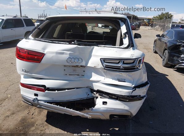 WA1LAAF77HD018319 2017 AUDI Q7 White Vista frontal