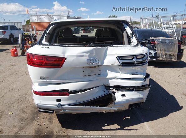 WA1LAAF77HD018319 2017 AUDI Q7 White 