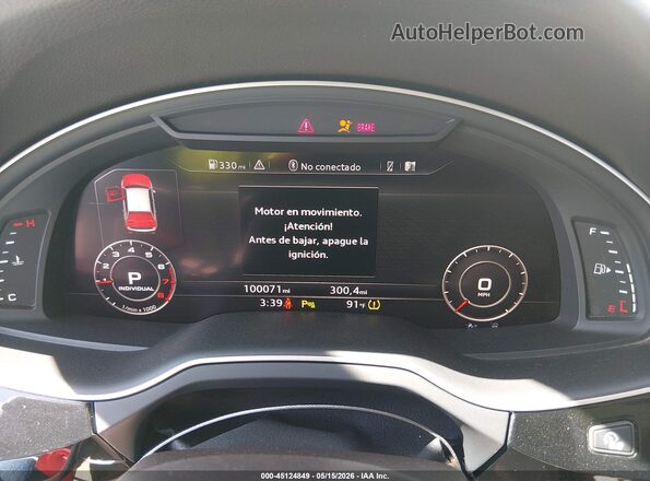 WA1LAAF77HD018319 2017 AUDI Q7 White Vista de los asientos traseros