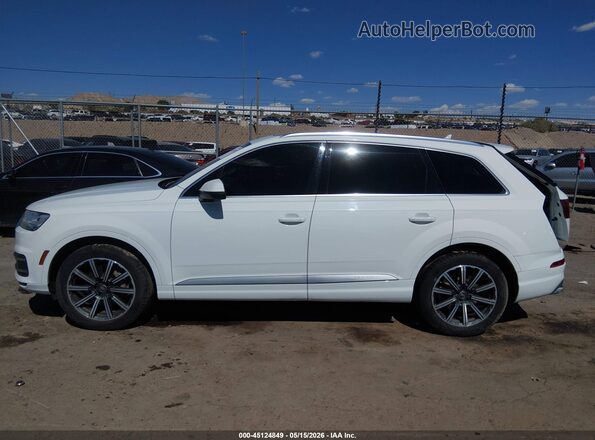 WA1LAAF77HD018319 2017 AUDI Q7 White Vista interior de 360 grados