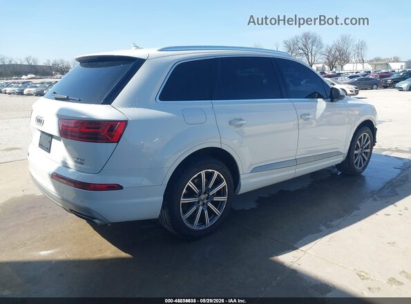 WA1LAAF77JD016110 2018 AUDI Q7 White Задня права чверть