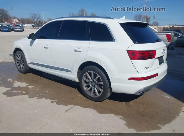 WA1LAAF77JD016110 2018 AUDI Q7 White Задня ліва чверть