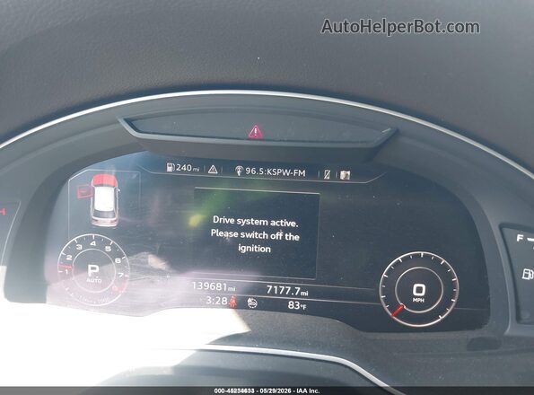 WA1LAAF77JD016110 2018 AUDI Q7 White Вид задніх сидінь
