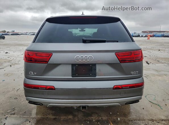 WA1LAAF78HD012982 2017 AUDI Q7 Gray Հետևի տեսք