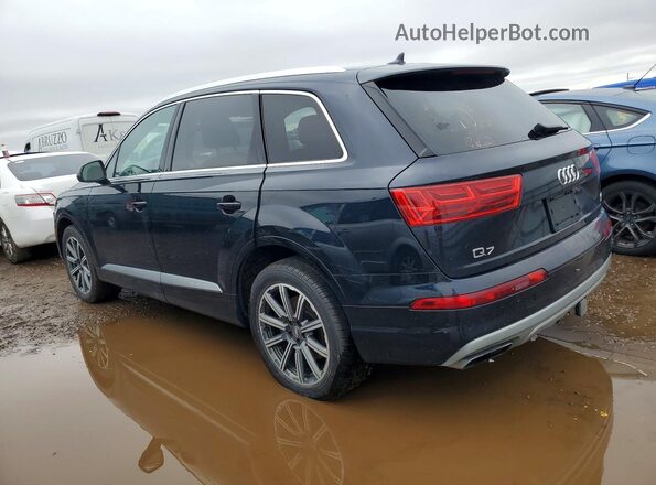 WA1LAAF78HD025022 2017 AUDI Q7 Black Rear left