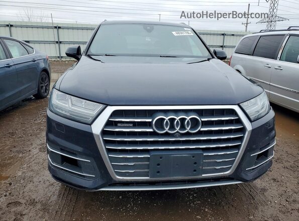 WA1LAAF78HD025022 2017 AUDI Q7 Black Front view