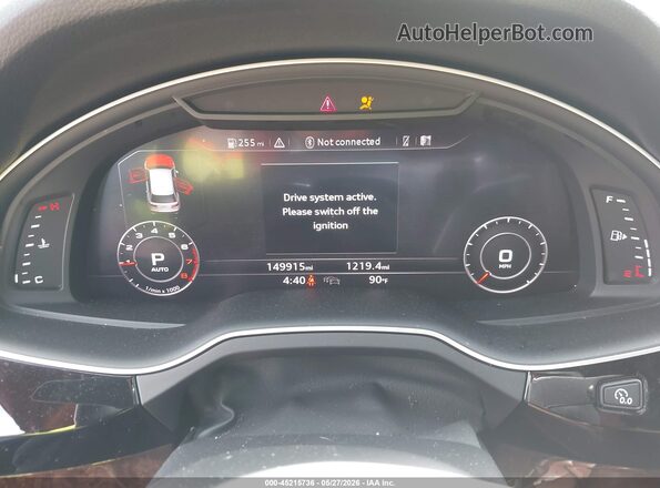 WA1LAAF78KD016537 2019 AUDI Q7 Черный Вид задних сидений
