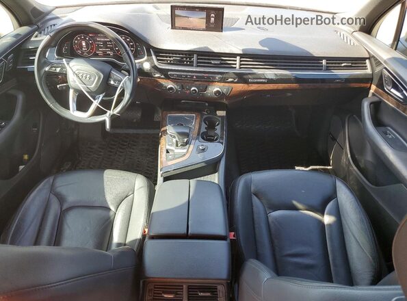 WA1LAAF79HD023280 2017 AUDI Q7 Угольный Вид панели приборов