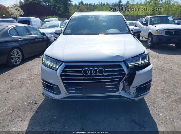 WA1LAAF79JD028436 2018 AUDI Q7 White Սարքավորումների վահանակի տեսք