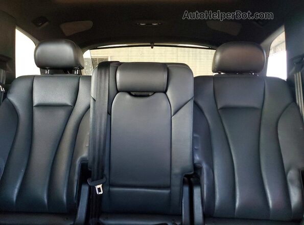 WA1LAAF7XHD005306 2017 AUDI Q7 Gray Հետևի նստատեղերի տեսք