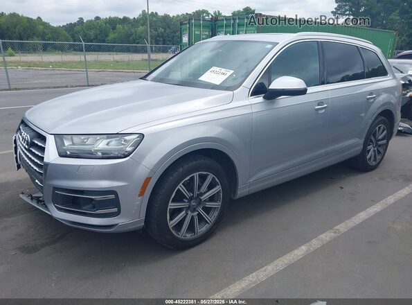 WA1LAAF7XHD006424 2017 AUDI Q7 Gray წინა მარცხენა ხედი სამი მეოთხედიდან
