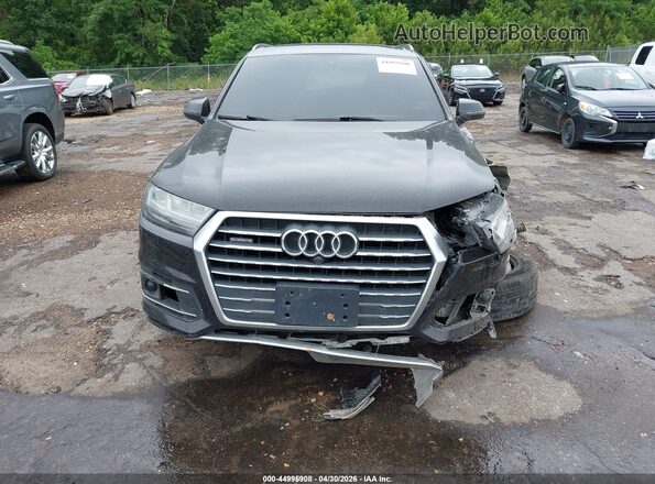WA1LAAF7XHD016337 2017 AUDI Q7 Black Вид щитка приладів