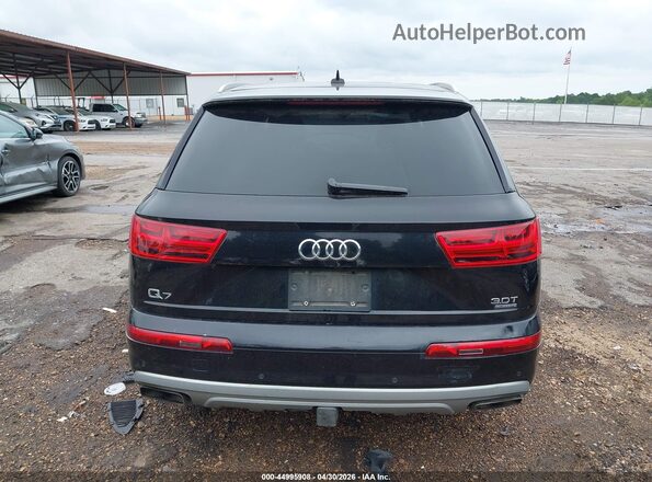 WA1LAAF7XHD016337 2017 AUDI Q7 Black 