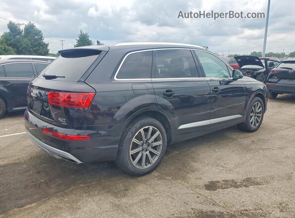 WA1LAAF7XHD046731 2017 AUDI Q7 Black Задня права чверть