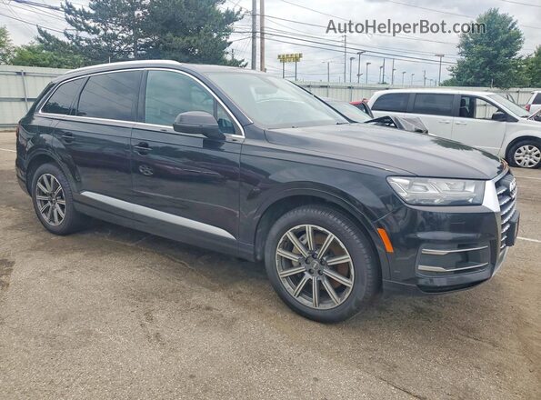 WA1LAAF7XHD046731 2017 AUDI Q7 Black Передня права чверть
