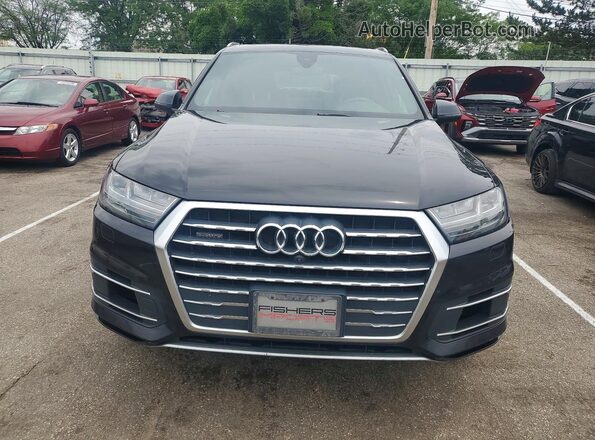 WA1LAAF7XHD046731 2017 AUDI Q7 Black Вид спереду