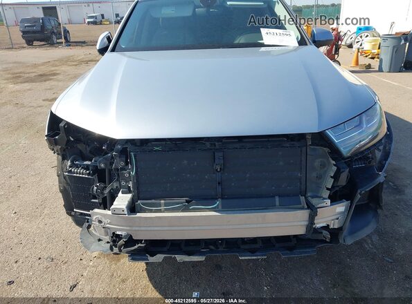 WA1LAAF7XHD048012 2017 AUDI Q7 Silver წინა ხედი