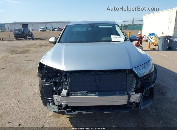 WA1LAAF7XHD048012 2017 AUDI Q7 Silver უკანა სალონის ხედი