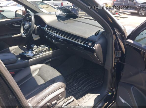 WA1LAAF7XJD000385 2018 AUDI Q7 Black Սալոնի դիմացի տեսք