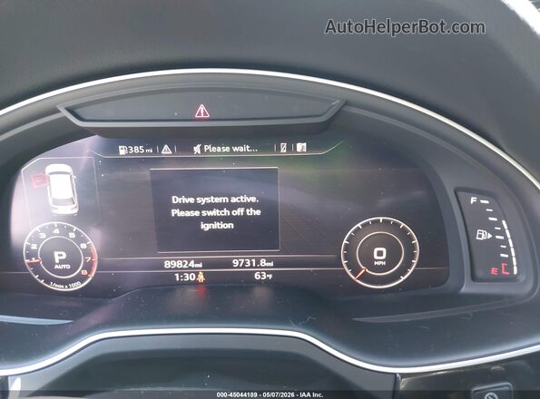 WA1LAAF7XJD000385 2018 AUDI Q7 Black Հետևի նստատեղերի տեսք