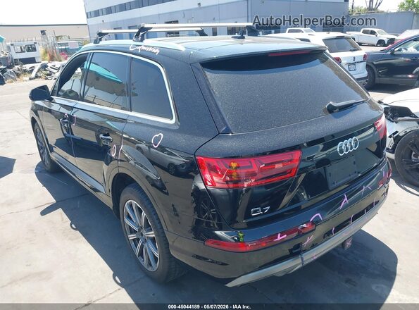WA1LAAF7XJD000385 2018 AUDI Q7 Black Հետևի ձախ
