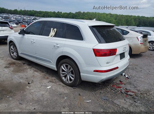 WA1LAAF7XJD004162 2018 AUDI Q7 White Rear left