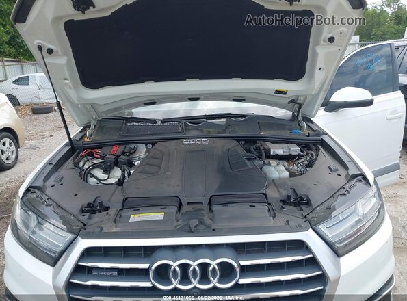 WA1LAAF7XJD004162 2018 AUDI Q7 White Rear view