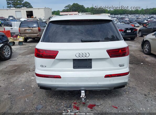 WA1LAAF7XJD004162 2018 AUDI Q7 White 